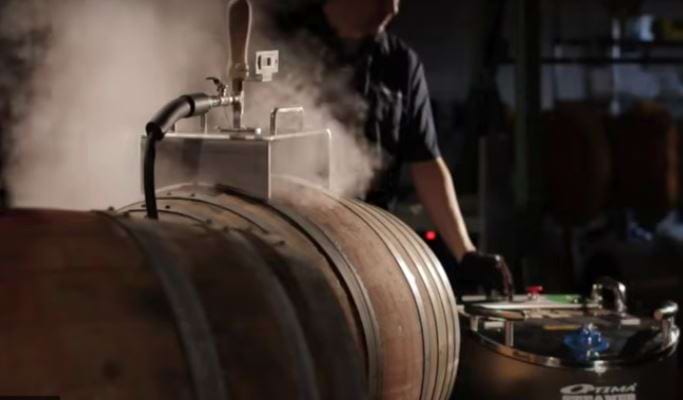 Optima Steamer Winery Barrel Attachment